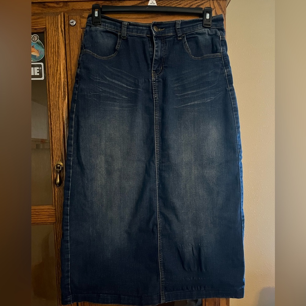 Stretchy Jean skirt